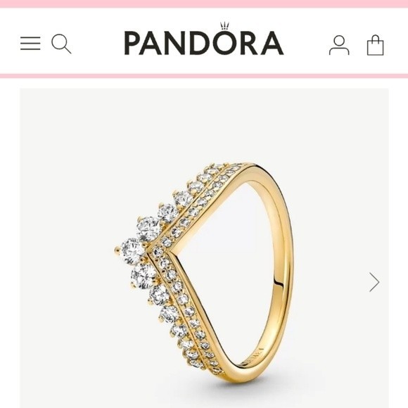 Pandora Timeless Wish Tiara ring - Picture 3 of 5